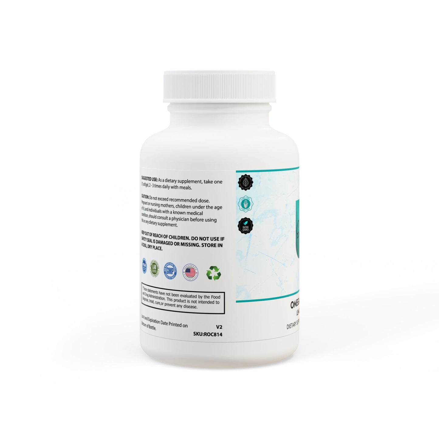 Omega 3 Fish Oil Supplement (60 Softgels)